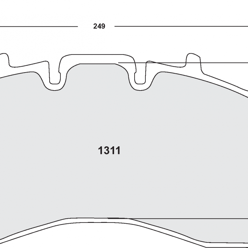 Street brake pads - Prevost
Optare